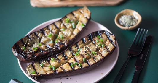 Caramelised Eggplant with a Seaweed Seasoning