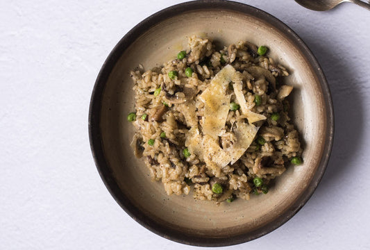 Wakame Mushroom Risotto