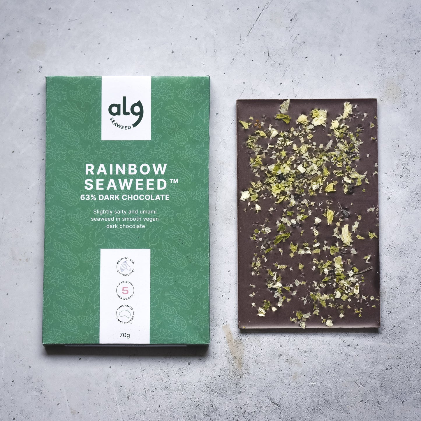 Rainbow Seaweed™ Dark Chocolate