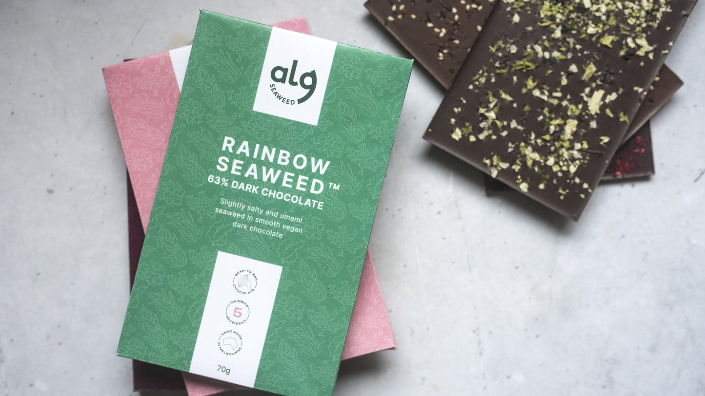 Rainbow Seaweed™ Dark Chocolate