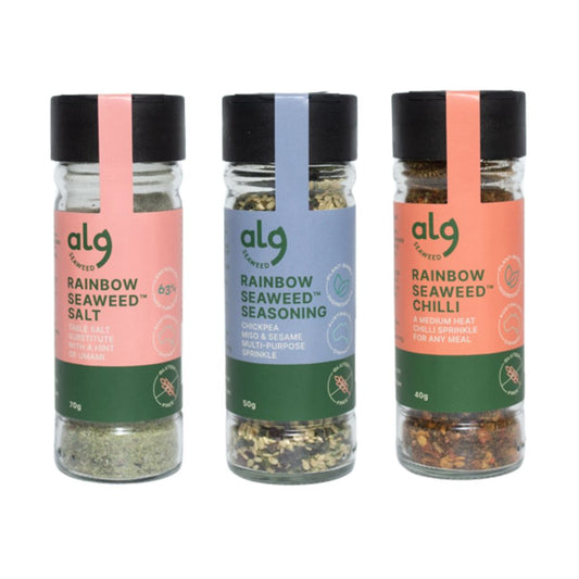 Rainbow Seaweed Shaker Trio