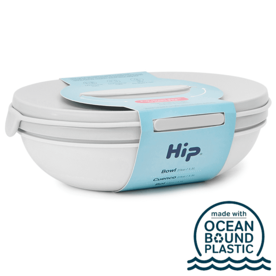 Hip 1.1L Luncbox / Salad Bowl – 100% Recycled Ocean-Bound Plastic